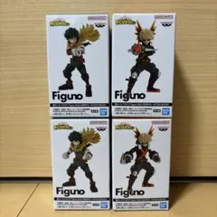 僕のヒーローアカデミアFiguno緑谷出久 爆豪勝己 全4種セット