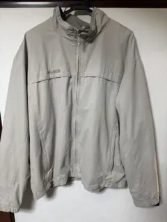 Columbia　ナイロンジャケット　ベージュ