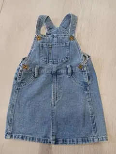 美品　SHEIN　デニム ジャンバースカート サロペット　90のサムネイル