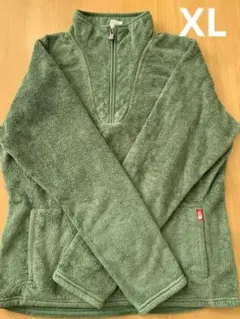 ノースフェイスボアフリースレディースハーフジップXL