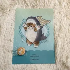 ✨新品・未使用品✨mofusand モフサンド クリアファイル 缶バッチ