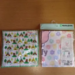 ❨新品❩ミッフィーとacchi cocchiハンカチ2枚組