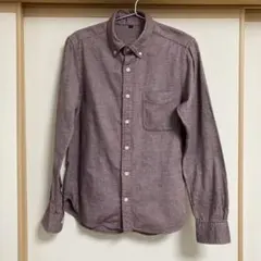 MUJI 無印良品 ネルシャツ Sサイズ