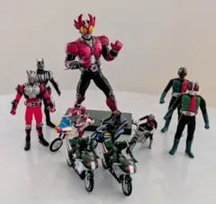 仮面ライダー フィギュア マシン まとめ売り 10体セット