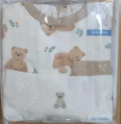 新品　GU　くまさん　長袖パジャマ100　ユニクロ