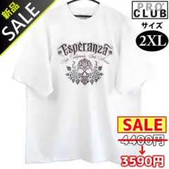 セール PRO CLUB エスペランサ Tシャツ メキシコ チカーノ スカル2Xのサムネイル