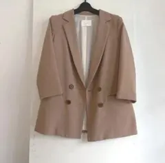 【Chandelier】ベージュ　ジャケット　軽量　38