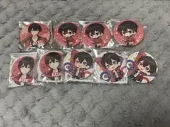 AMPTAKxCOLORS 虹 缶バッジ あっとくん