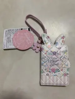 ディズニーリゾート　限定　ミスバニー　とんすけ　イースター　パスケース　定期入れ