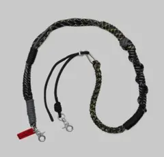 Topologie ストラップ Macrame Strap Coal マクラメ