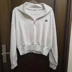 EMODA ハーフジップ スウェット トレーナー