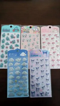 サンリオキャラクターシールセット 5種類