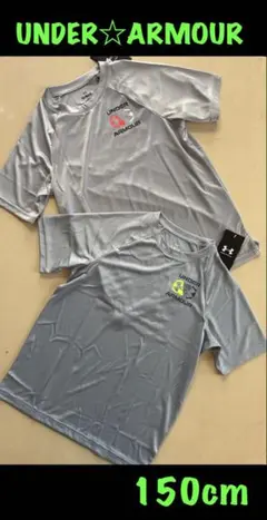 新品タグ付　150㎝アンダーアーマーUNDERARMOUR 色違いTシャツ2枚組