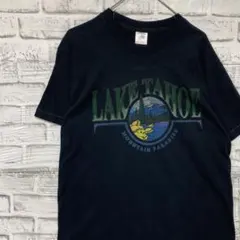 USA製90sヴィンテージTシャツ！シングルステッチブラック古着M 0602
