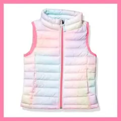パファーベスト⭐️ライトウエイト パッカブル 幼児 ガールズ キッズ ベスト