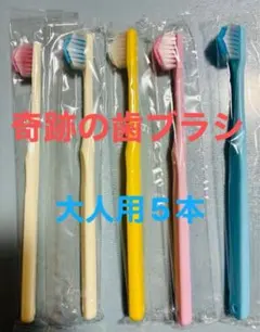 奇跡の歯ブラシ SP 大人用 やわらかめ 64本セット 未開封 正規品 奇跡の歯ブラシ 【ネコポス送料無料】正規品 ポケットイン 10本