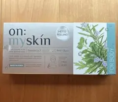 on: myskin オーマイスキン ハーブピーリング8個　ボディ用