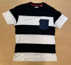 ハリウッドランチマーケット　リメイク　ボーダーTシャツのサムネイル