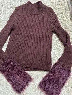 snidel タートルニット