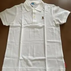 ミキハウス テディベア刺繍 ポロシャツ 140