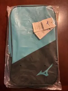 ⭐️新品‼️MIZUNO ミズノ⭐️シューズケースブラック/ターコイズ
