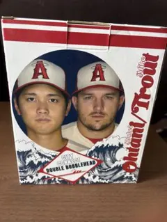 大谷翔平&マイク・トラウト シティコネクト・ダブルボブルヘッド