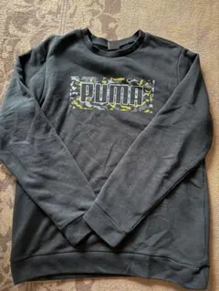 PUMA ダークグレー トレーナー 160