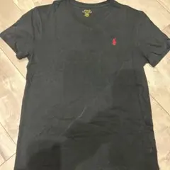 POLO RALPH LAUREN ブラック Vネック Tシャツ S