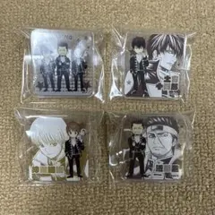 銀魂　大銀魂展　アクリルバッジ　土方十四郎　沖田総悟　近藤勲　缶バッジ