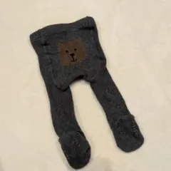 GAP くまタイツ グレー 0〜12M