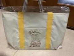未使用品 リラックマ 収納バッグ クリーム色 保冷バッグ