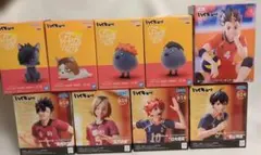 ハイキュー!! フィギュア 9点 セット 日向 影山 フラッティーパフィー