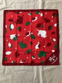 IL BISONTE イルビゾンテ クリスマス ノベルティ バンダナ