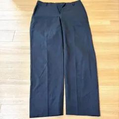 유니클로 U 레귤러 피트 테이퍼드 팬츠 다크 그레이 w73cm