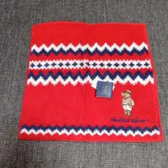 POLO RALPH LAUREN ポロベア ハンカチ レッド