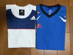 adidas アディダス 半袖シャツ メンズS 2枚組