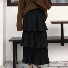 shein スカート ロング プリーツ