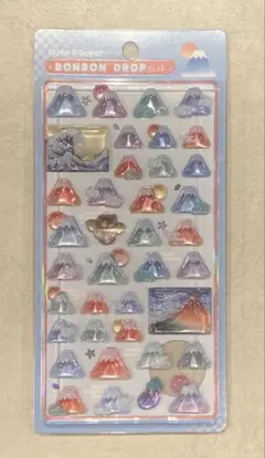 BONBON DROP 富士山　シール　ボンボンドロップシール　和柄