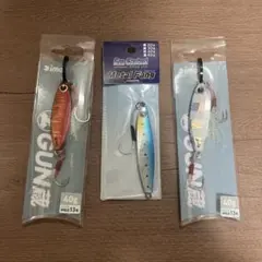 【新品・未使用】メタルジグ　セット売り　まとめ売り　GUN蔵　メタルファングのサムネイル
