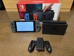 Nintendo Switch 本体セット Joy-Con4個付き 動作確認済み - メルカリ