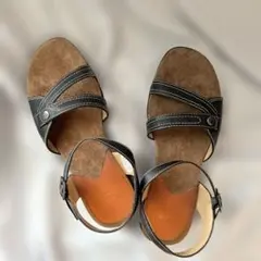 Dr. Scholl サンダル ブラック ストラップ 23.5cmのサムネイル
