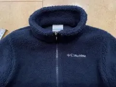 Columbia ネイビー　フリース　Ｓサイズ（130〜140センチ程度)