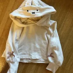 ミッフィー❤︎b ROOM フード付きパーカー100サイズ