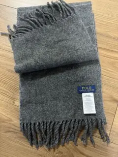 POLO RALPH LAUREN グレー マフラー