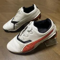 【PUMA】プーマ　POWER VAMPパワーバンプゴルフシューズ白26.5cmのサムネイル