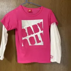 BABY DOLL ピンク Tシャツ キッズ 130cm王冠デザイン