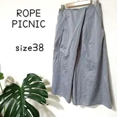 ROPE PICNIC【38】ガウチョパンツ　ワイドパンツ　キュロットQ63