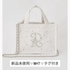 DRエンブロイダリービジューミニトートバッグ　新品　Darich