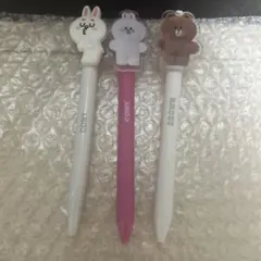 LINE FRIENDS ボールペン 3本セットのサムネイル