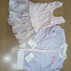 女の子　水着　ラッシュガードセット　130